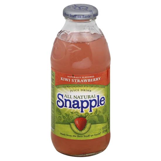 Order Snapple Juice Drink Kiwi Strawberry (16 oz) food online from Rite Aid store, Hemet on bringmethat.com