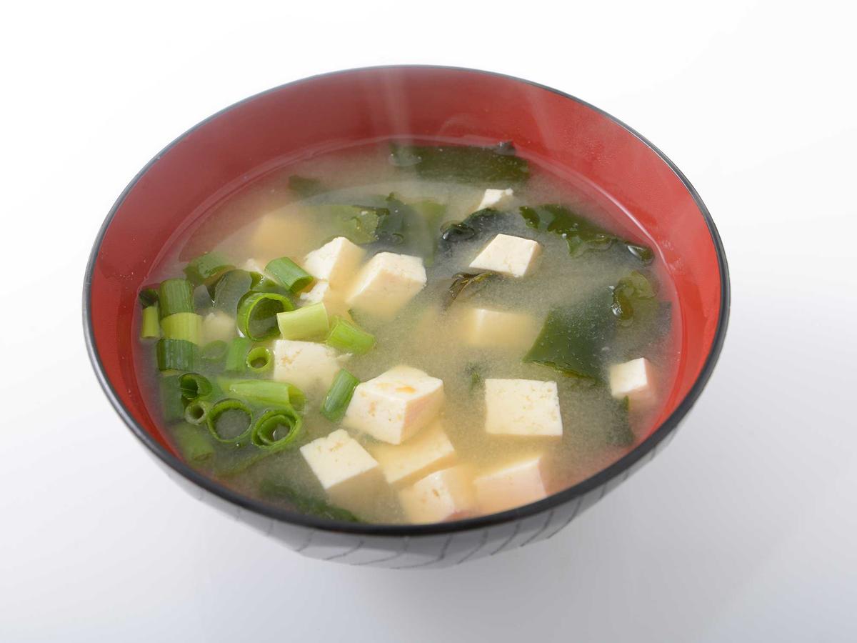 Order Miso Soup food online from Yan Asian Restaurant store, Rutherford on bringmethat.com