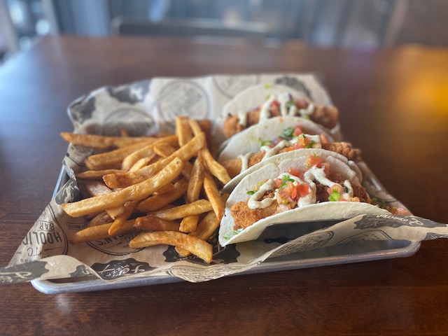 Order Fish Tacos food online from Tc Hooligans store, Rochester on bringmethat.com
