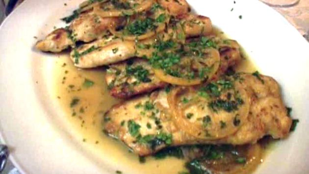 Order Chicken Francese and Lemon food online from Picasso Pizza store, New York on bringmethat.com