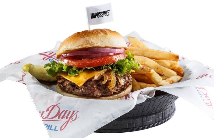 Order IMPOSSIBLE™ BURGER food online from Glory Days Grill store, Hunter Mill on bringmethat.com