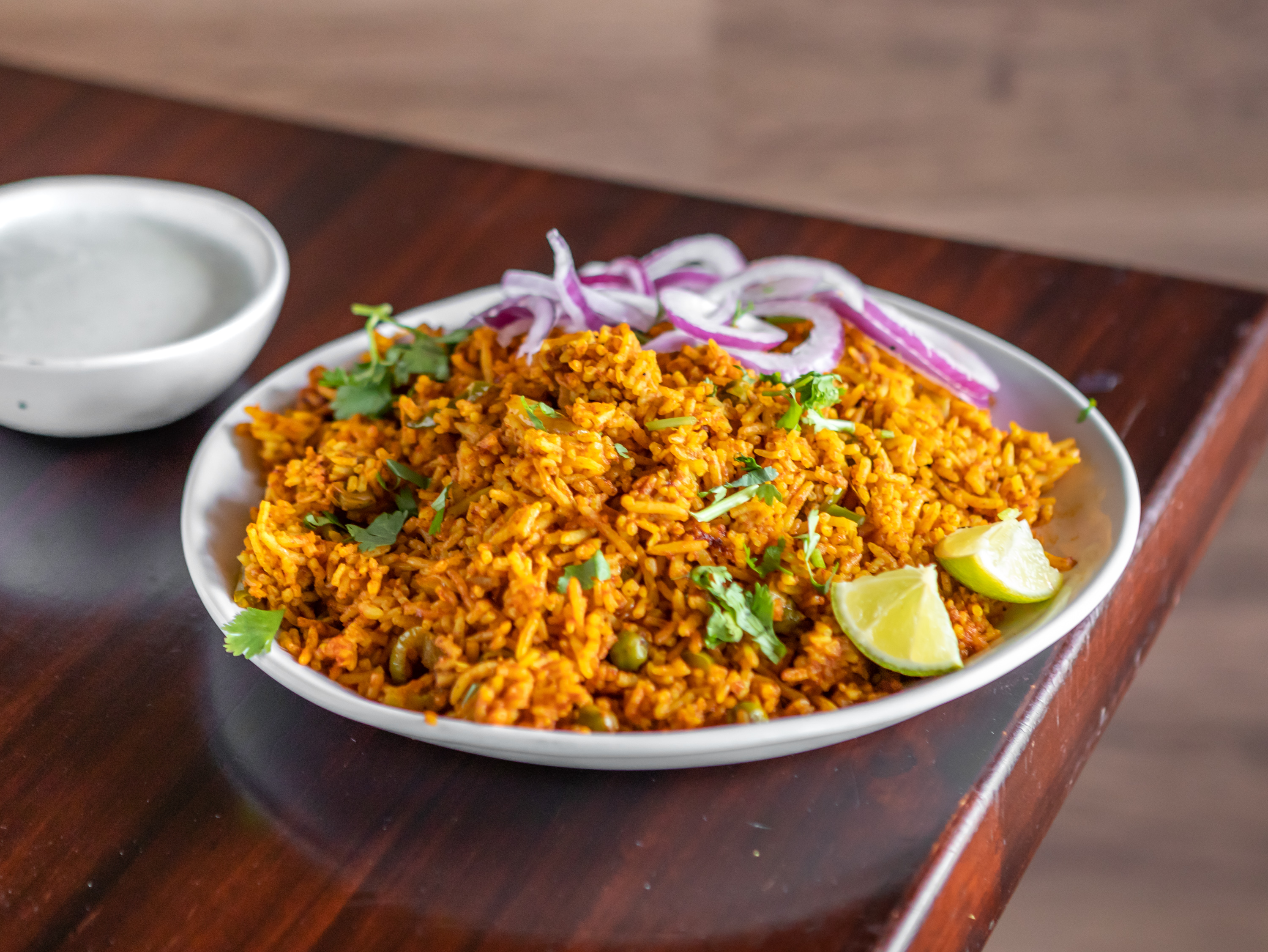 Order Tawa Pulav (Mumbai style) food online from Annapoorna Restaurant store, Milpitas on bringmethat.com