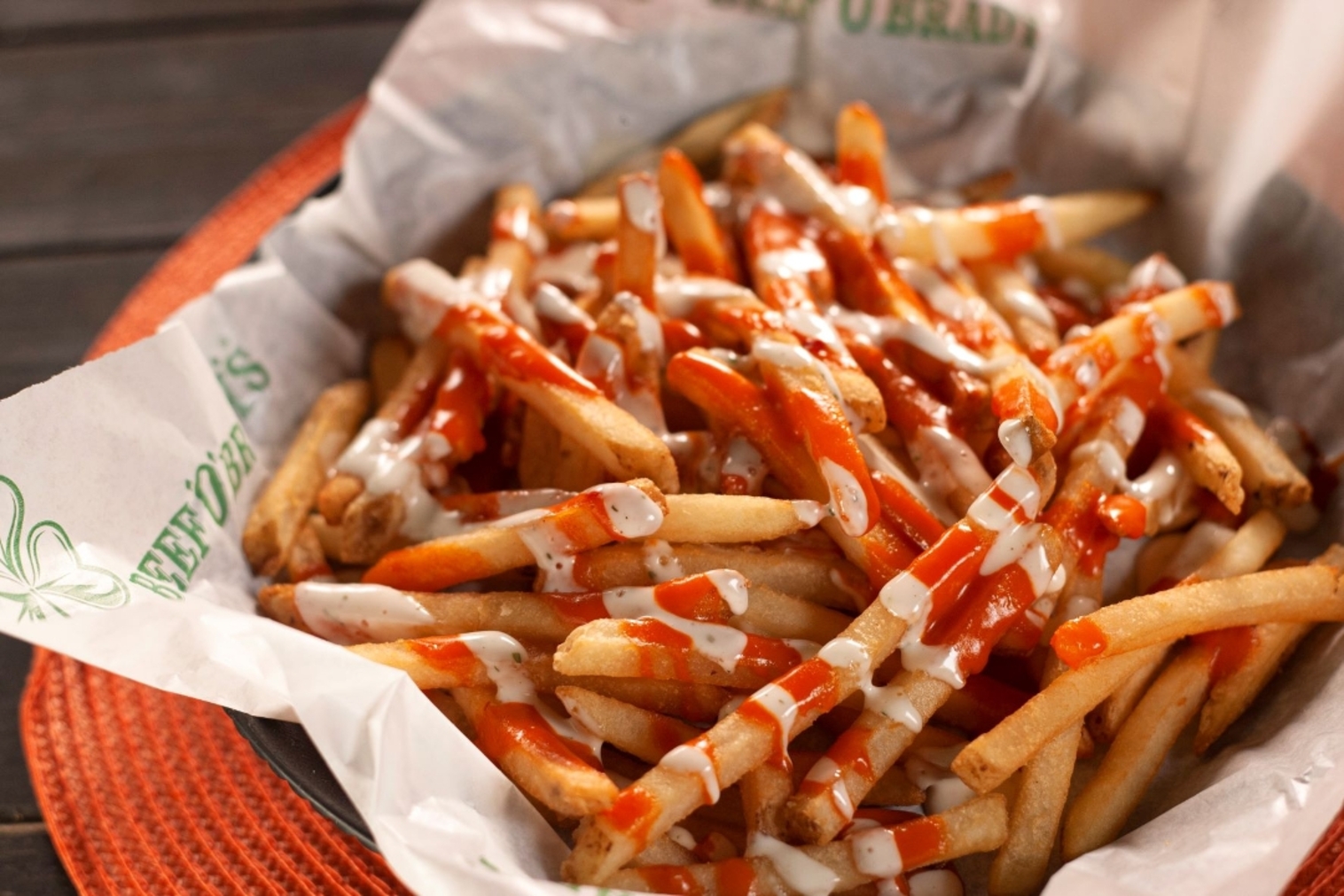 Order Buffalo Ranch Fries food online from Beef O'Brady's store, The Villages on bringmethat.com
