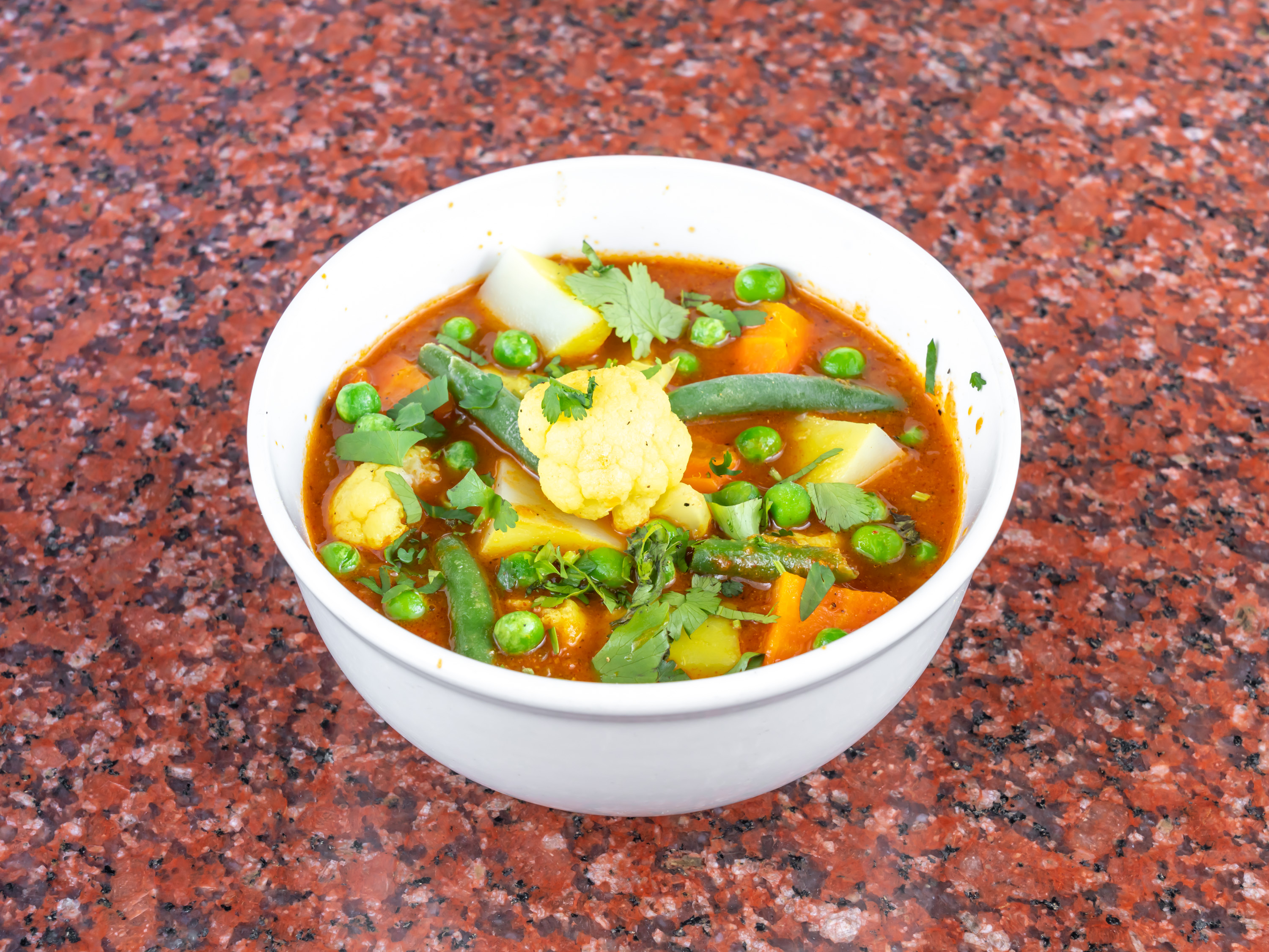 Order Mix Vegetable Curry food online from Biryani Factory store, Houston on bringmethat.com