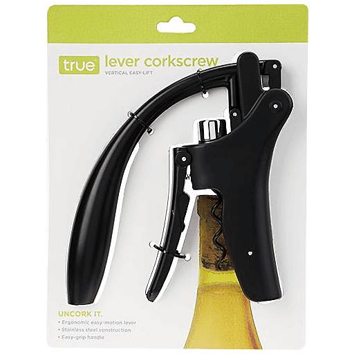 Order True Black Lever Corkscrew (EACH) 136610 food online from Bevmo! store, Albany on bringmethat.com
