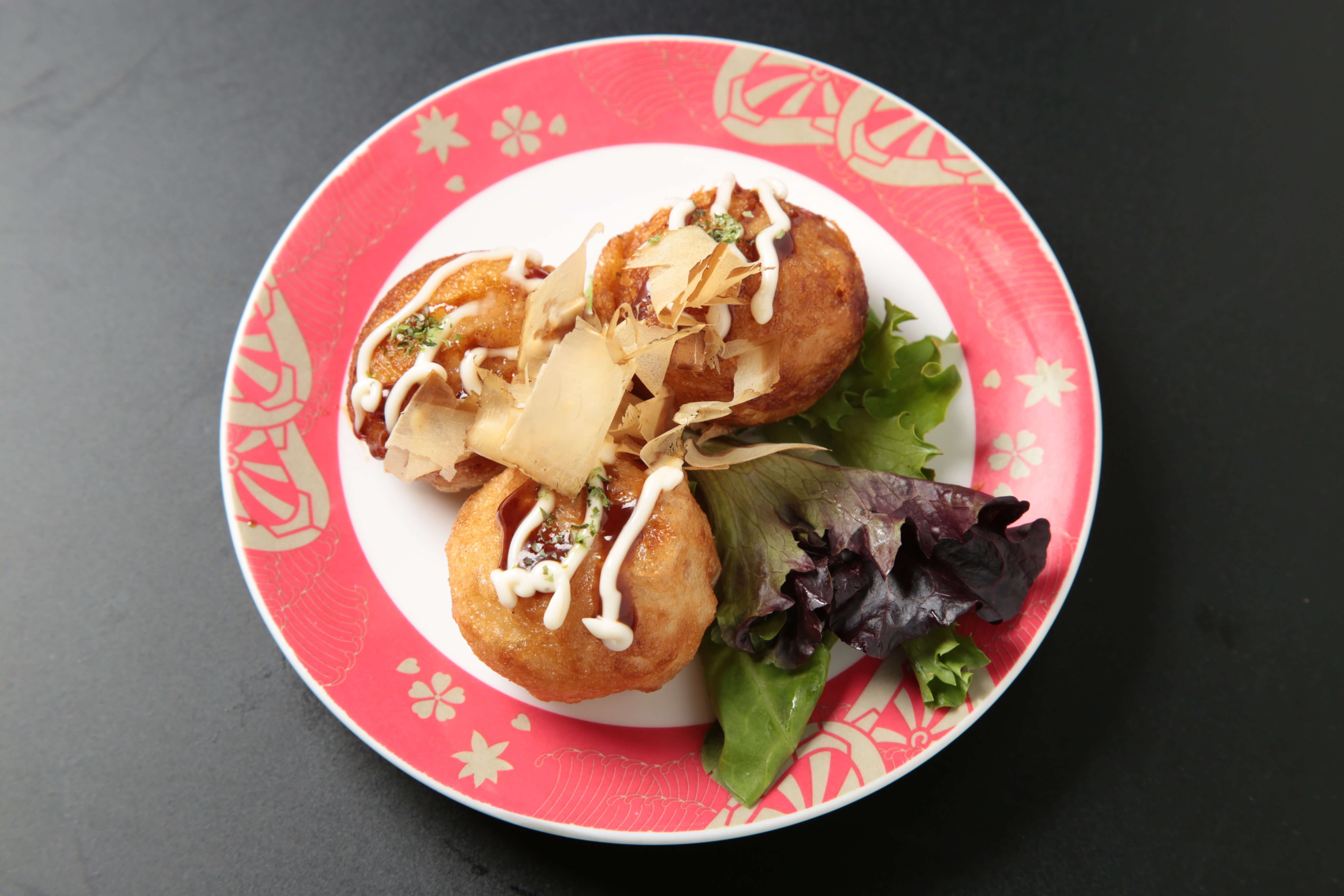 Order Takoyaki (6pcs) food online from Izumi Revolving Sushi store, Daly City on bringmethat.com