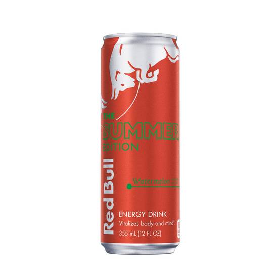 Order Red Bull Energy Drink, Watermelon, 12 OZ food online from Cvs store, AURORA on bringmethat.com