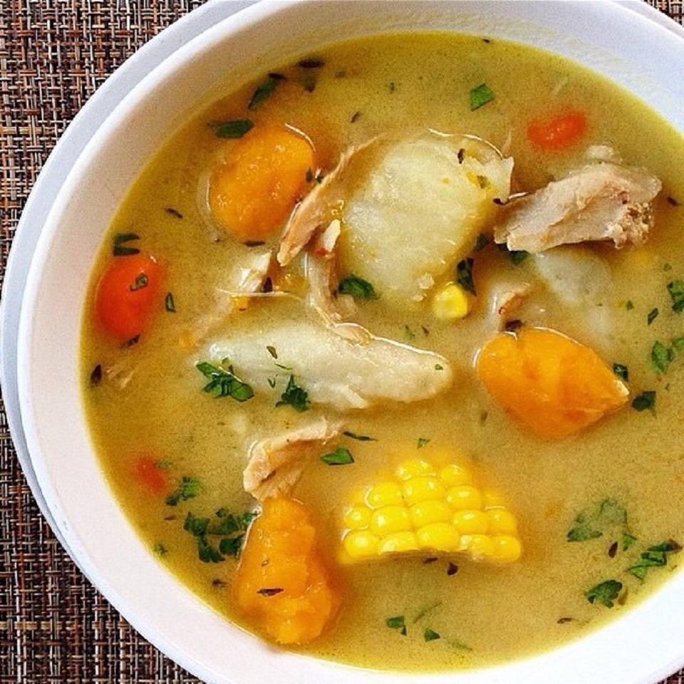 Order Fish Soup (Large Only) food online from El Fogon Dominican Kitchen store, Bronx on bringmethat.com