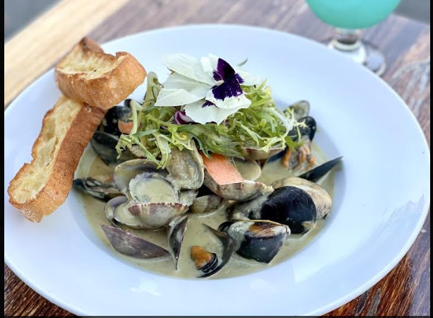 Order Clams & Mussels food online from Greystone The Steakhouse store, San Diego on bringmethat.com