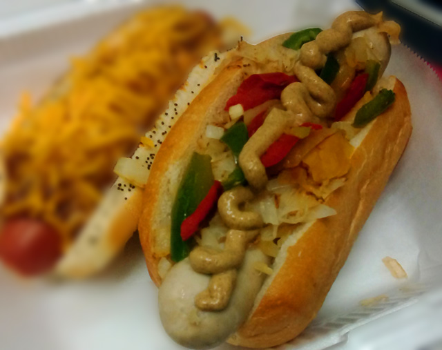 Order Wisconsin Bratwurst Sausage food online from JK Chicago Hot Dogs store, San Antonio on bringmethat.com