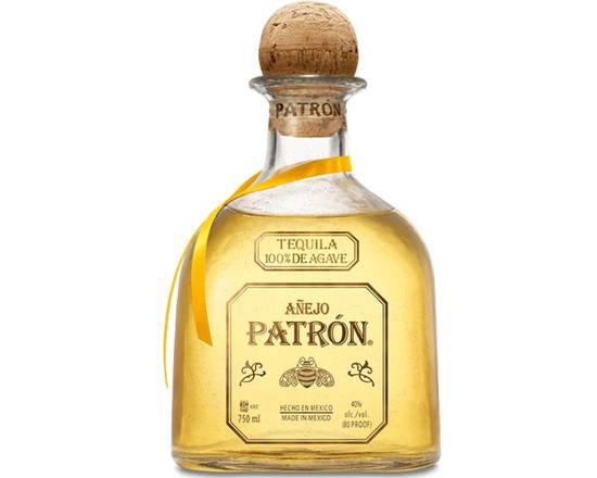 Order Patron Anejo Tequila 80 proof 750ml food online from Sousa Wines & Liquors store, Mountain View on bringmethat.com