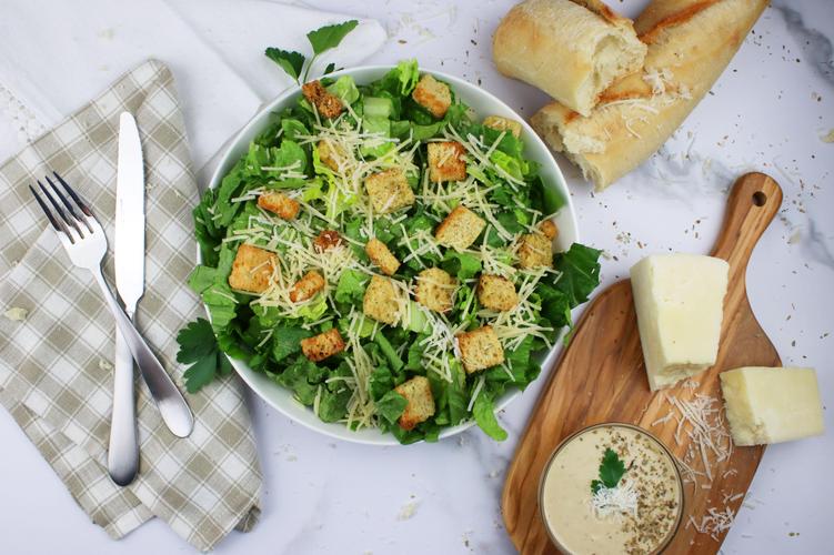 Order Classic Caesar Salad food online from The Salad Station store, Flowood on bringmethat.com