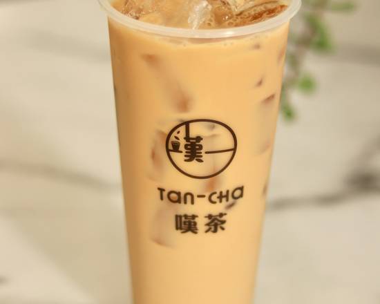 Order Roasted Oolong Milk Tea food online from Tan Cha store, San Diego on bringmethat.com