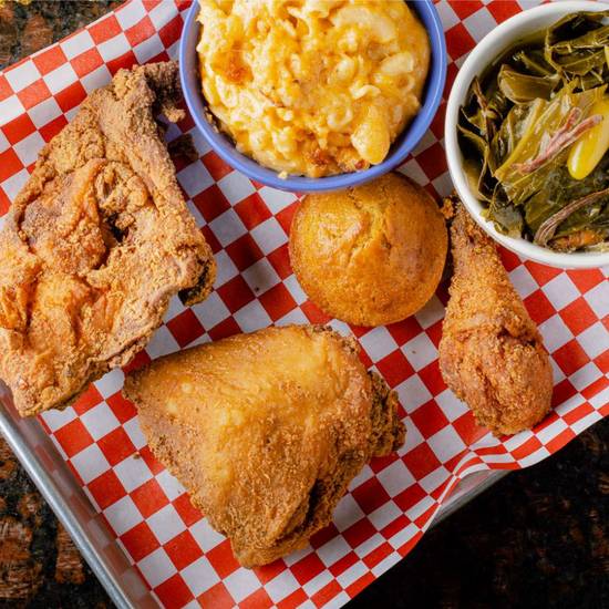Order 2pc Sharon's Famous Fried Chicken food online from Sharons Creole Kitchen store, Murrieta on bringmethat.com