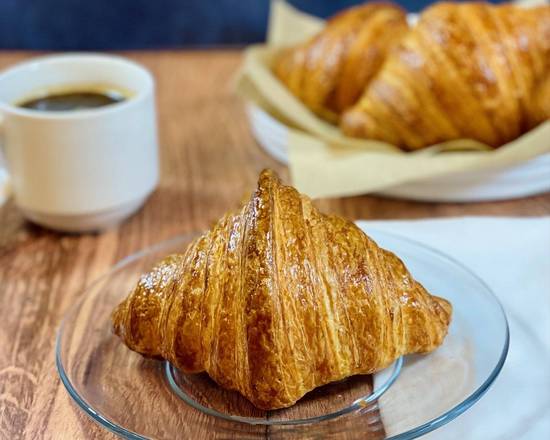 Order Butter croissant food online from La Belle French Bakery store, Thornton on bringmethat.com