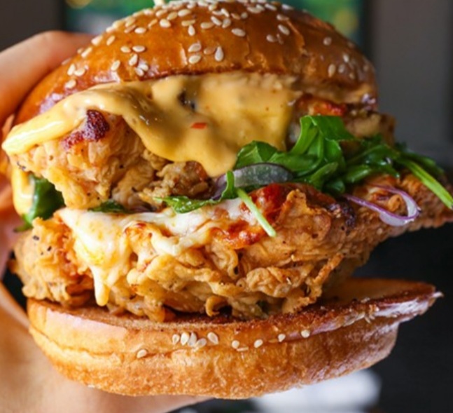 Order Big Buffalo Ranch Chicken Sandwich  food online from Burgers and Phillys store, Pittsburgh on bringmethat.com