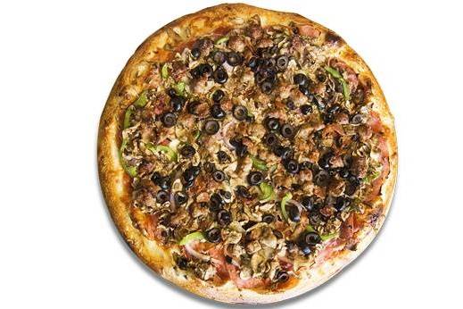 Order 10" Earthquake Pizza food online from Pizza California store, San Jose on bringmethat.com