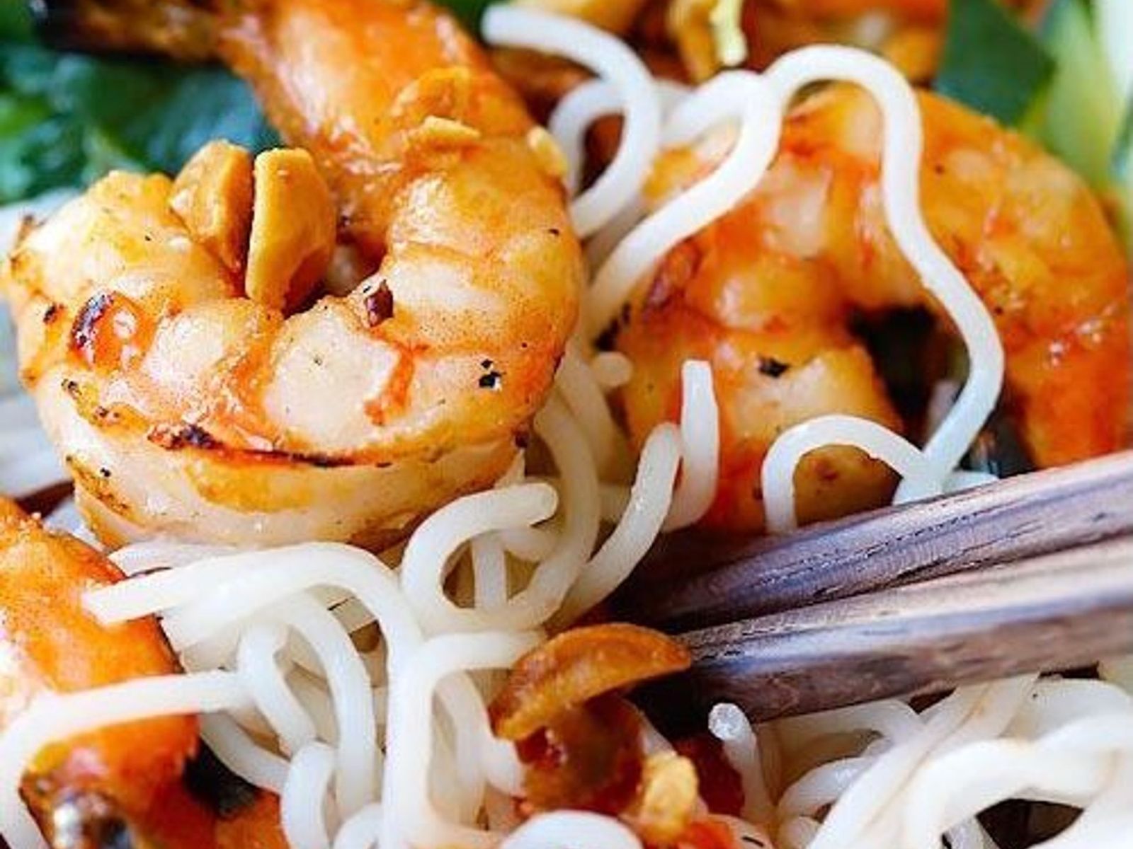 Order B5. Grilled Jumbo Shrimp Noodle Bowl food online from Pho-Nomenal store, Colorado Springs on bringmethat.com