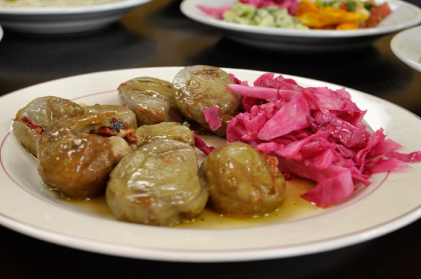 Order Makdous food online from Zaatar Mediterranean Cuisine store, Baltimore on bringmethat.com