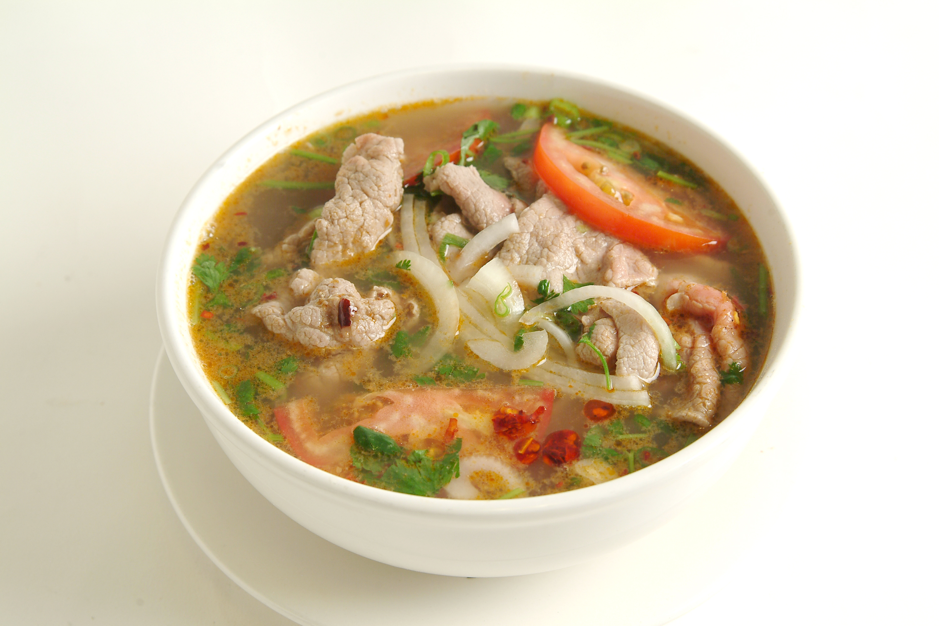 Order Beef Satay Egg Noodle Soup food online from Lotus Garden Restaurant store, San Diego on bringmethat.com