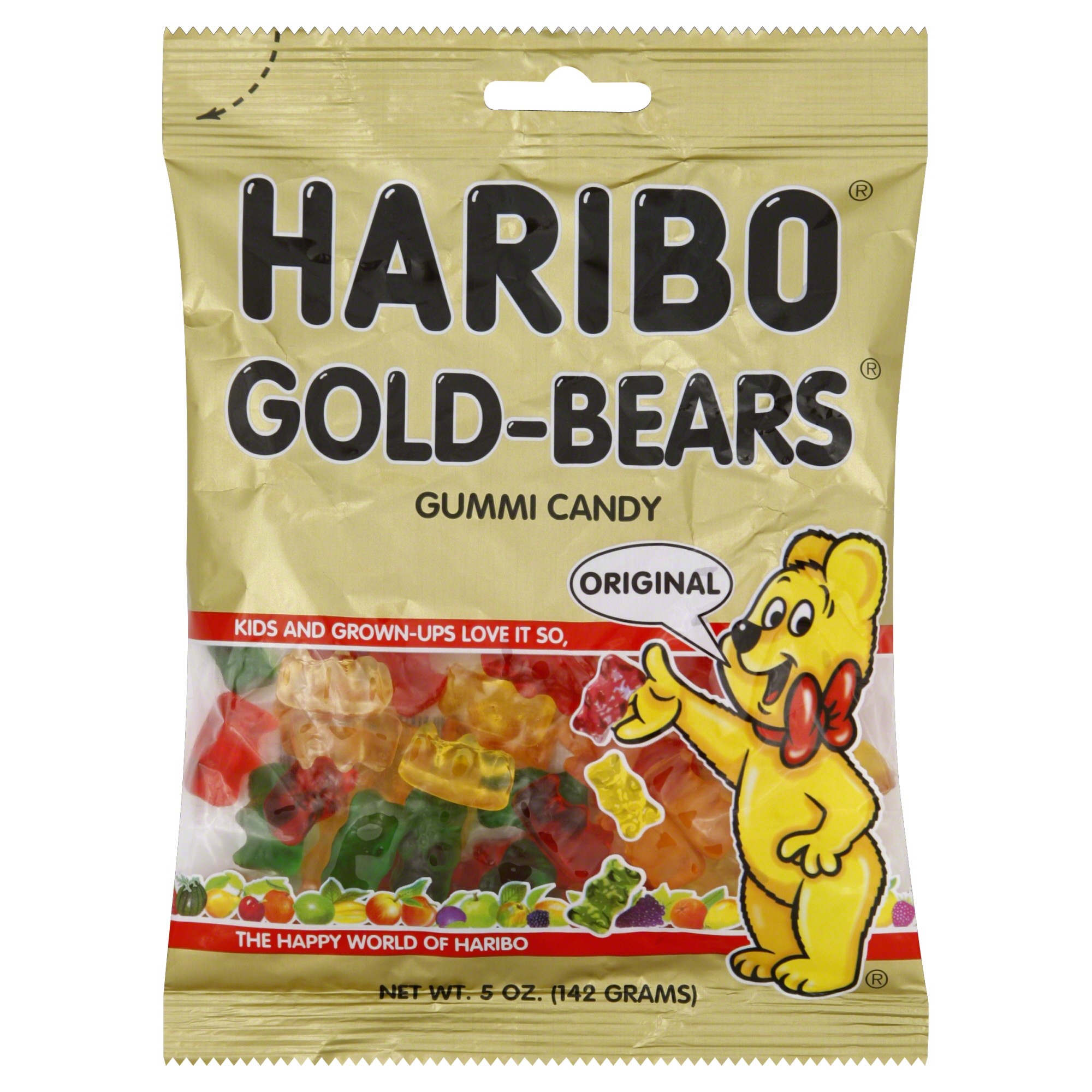 Order Haribo Gold-Bears Gummi Candy, Original - 5 oz food online from Rite Aid store, Cathedral City on bringmethat.com