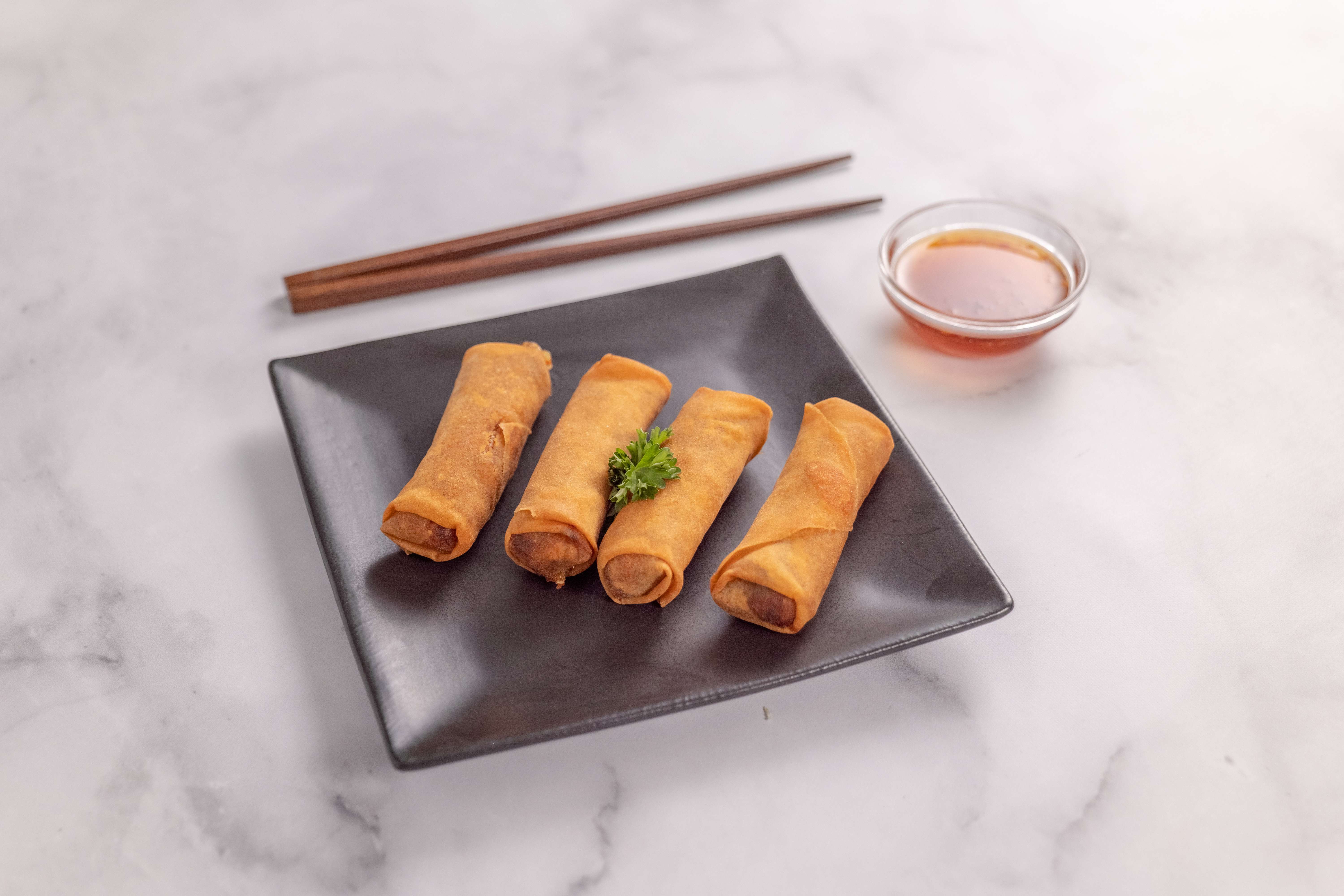 Order 4. Egg Roll food online from Spice Up Thai Eatery store, Granada Hills on bringmethat.com