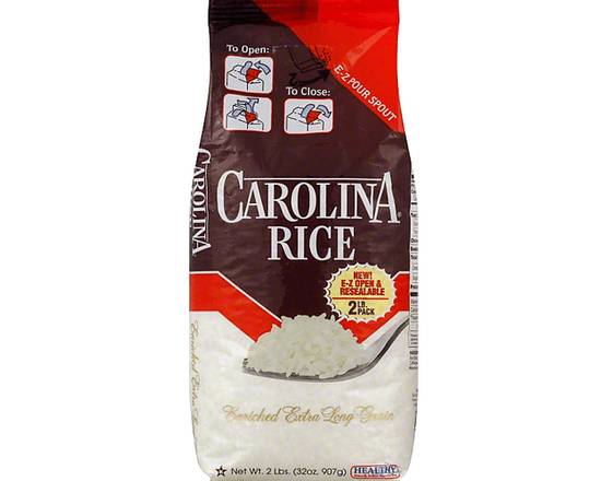 Order Carolina  Long Grain Rice (2  lb) food online from Ctown Supermarkets store, Uniondale on bringmethat.com