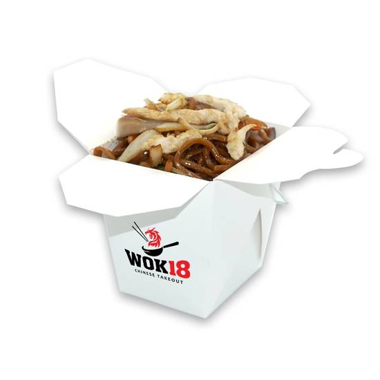 Order Chicken lo mein food online from Wok 18 store, Teaneck on bringmethat.com