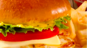 Order Grilled Chicken Burger food online from Pacific Pourhouse store, Union City on bringmethat.com