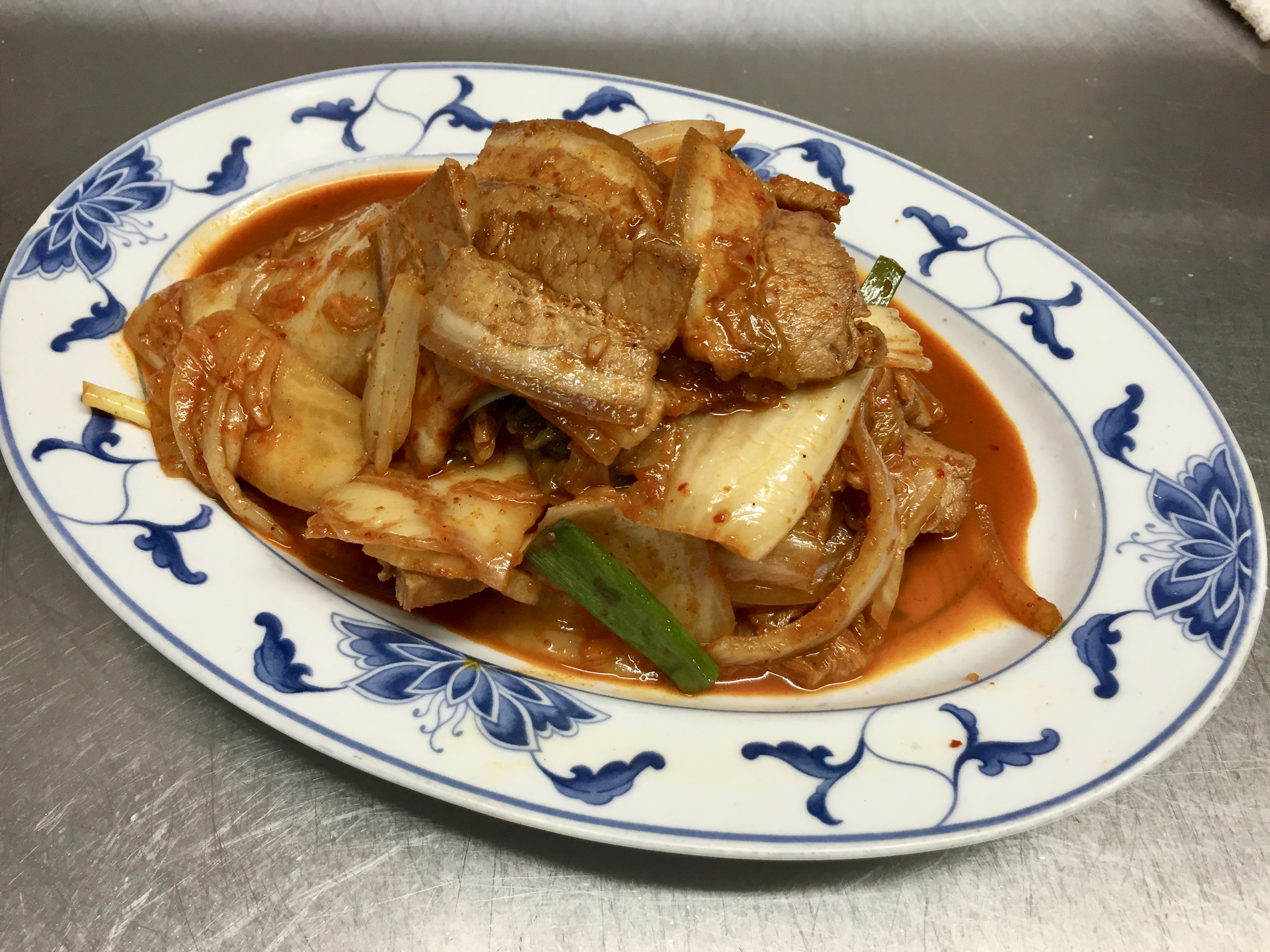 Order Stir-fried Kimchi and Pork Belly,  food online from Pyng ho store, Decatur on bringmethat.com