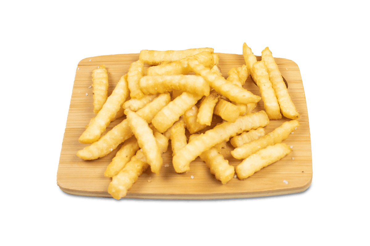 Order Crinkle Cut Fries food online from $5 Burgers store, Mountainside on bringmethat.com