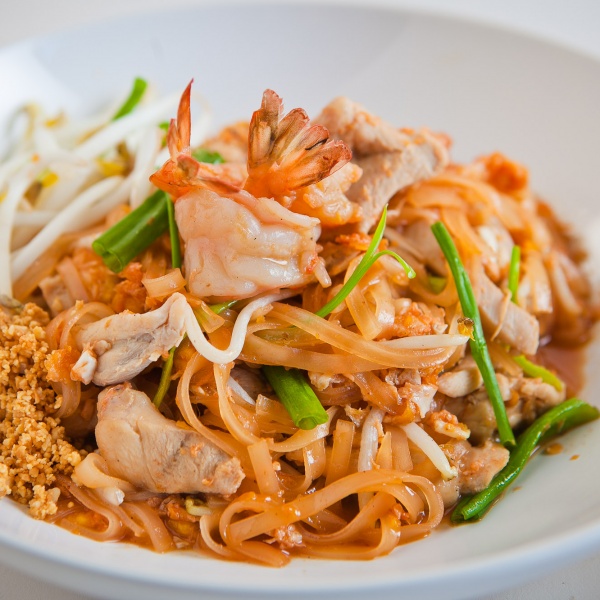 Order 50. Pad Thai Noodle food online from Top Thai Cuisine store, Reseda on bringmethat.com