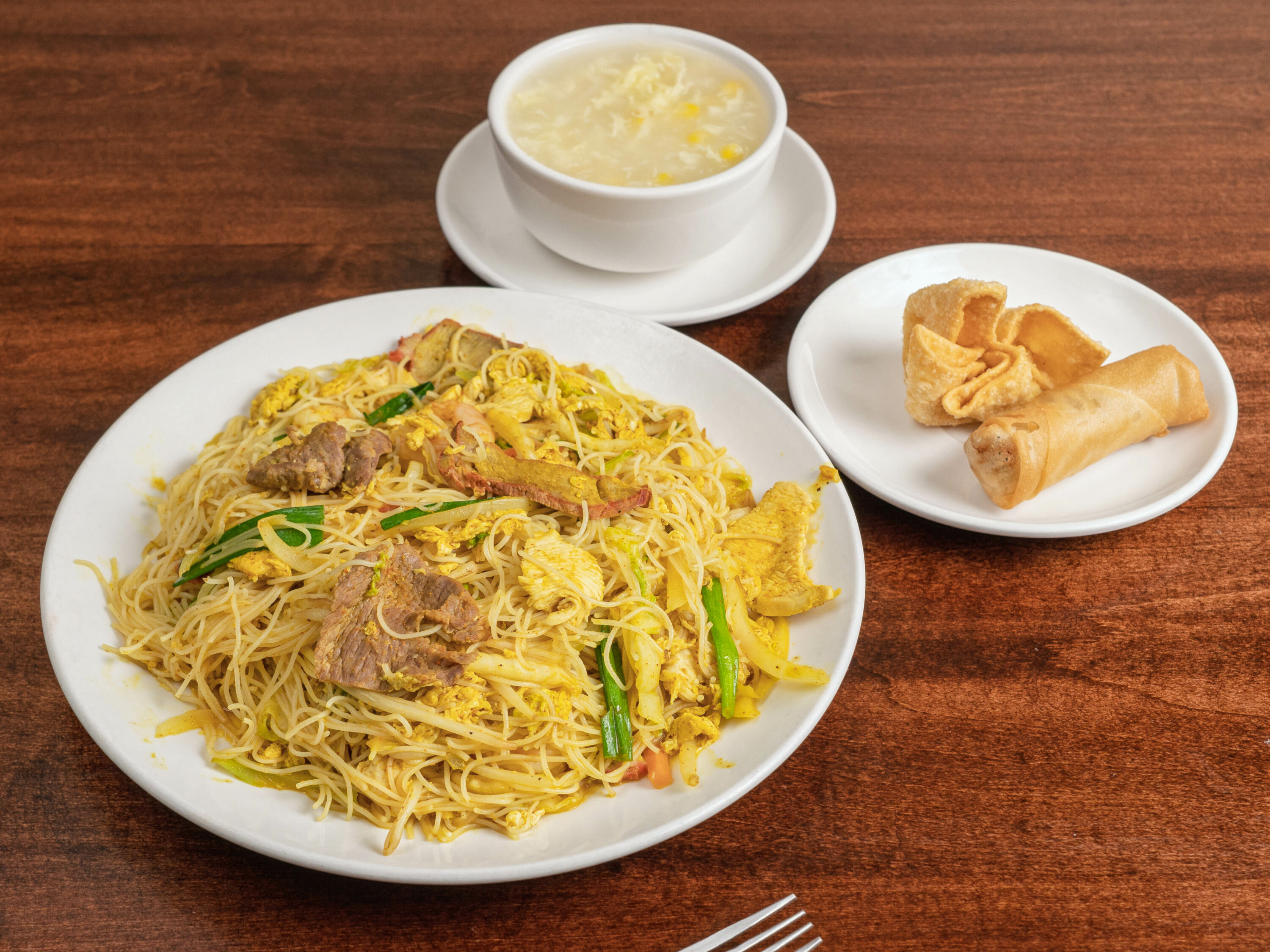 Order Singapore Rice Noodles food online from China Bowl store, Boerne on bringmethat.com