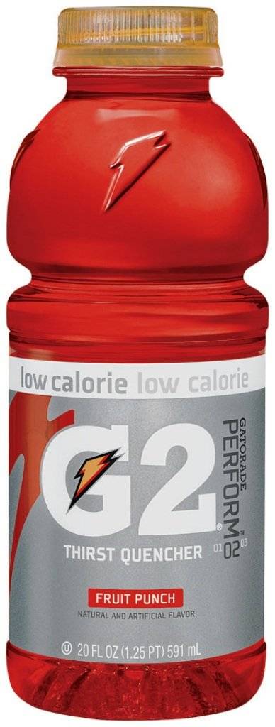 Order Gatorade G2 Sports Drink, Fruit Punch, Low Calorie food online from Exxon Food Mart store, Port Huron on bringmethat.com