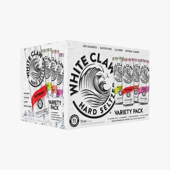 Order White claw variety no.2 12 pack food online from Chalet Liquor store, Huntington Beach on bringmethat.com