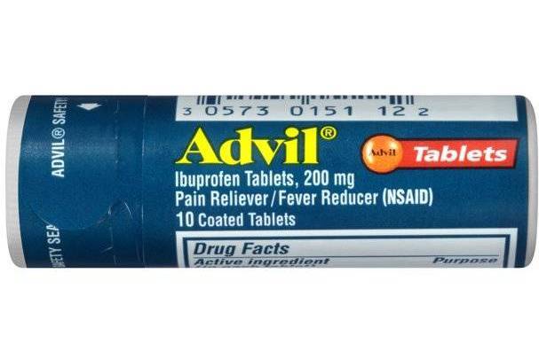 Order Advil Coated Tablets (200 mg) (10 Count) food online from Urban Value Corner Store store, Dallas on bringmethat.com