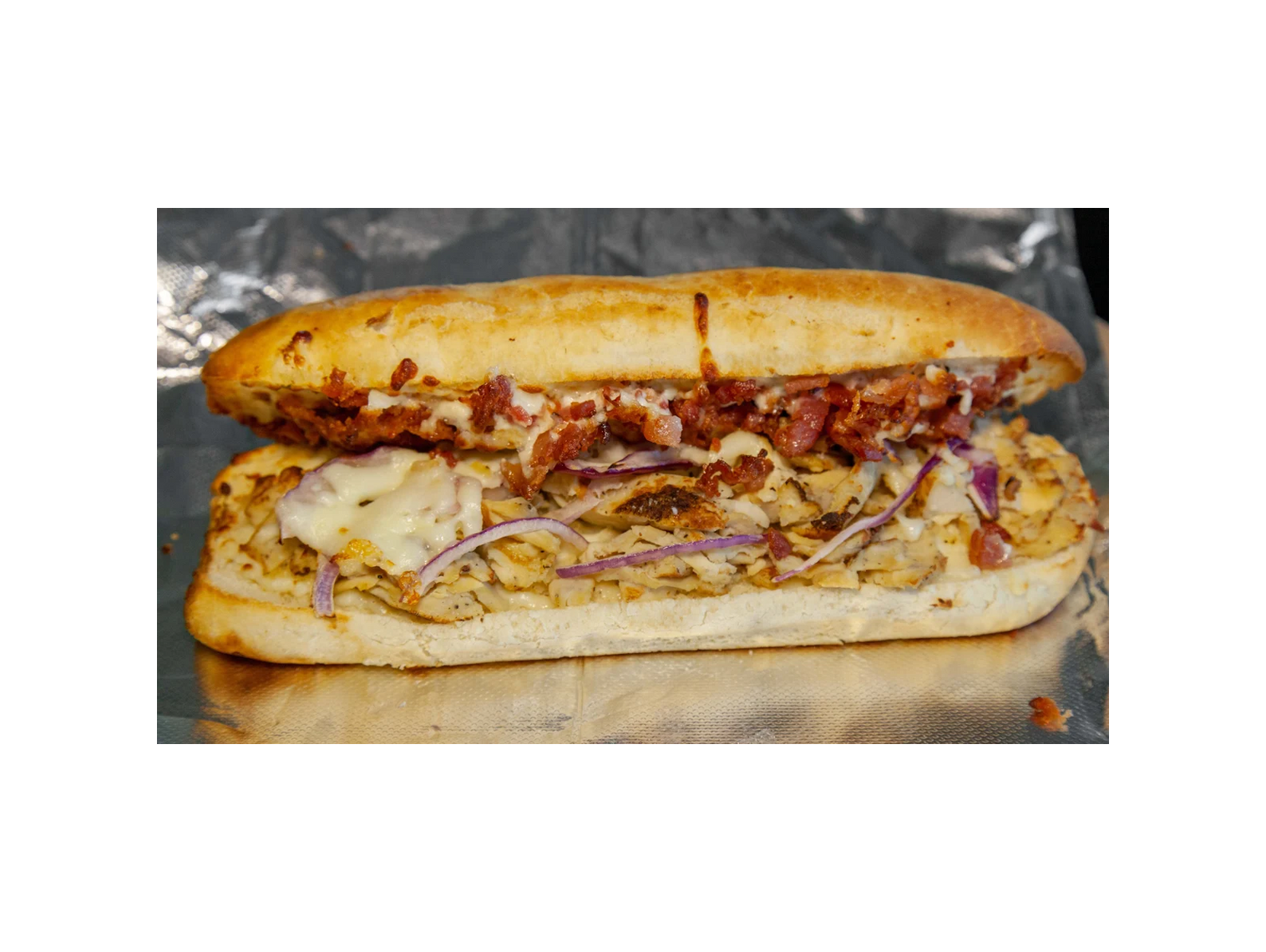 Order Chicken Bacon Ranch Sandwich food online from Cousin Vinny store, Springfield on bringmethat.com