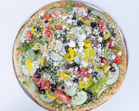Order Greek Salad food online from Blue Moon Pizza store, Sandy Springs on bringmethat.com