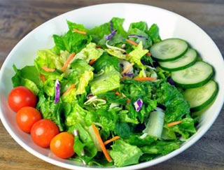 Order 15. Green Garden Salad food online from Maharaja store, Newark on bringmethat.com