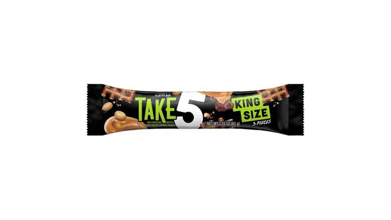 Order Hershey's Take 5 King Size Candy Bar 2.25 oz food online from Valero Food Mart store, Murrayville on bringmethat.com