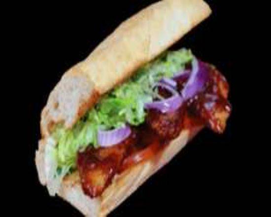 Order BBQ Chicken Sub food online from Pizza 911 store, Manchester on bringmethat.com