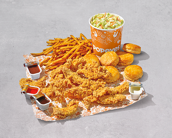 Order 12Pc Handcrafted Tenders Family Meal food online from Popeyes store, Charlotte on bringmethat.com