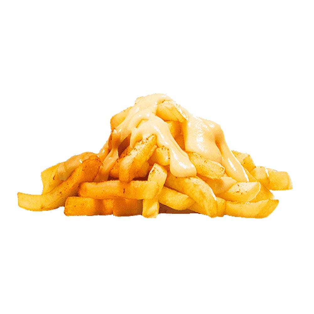 Order French Fries with Cheese - Appetizer food online from Mano's Pizza store, Annandale on bringmethat.com