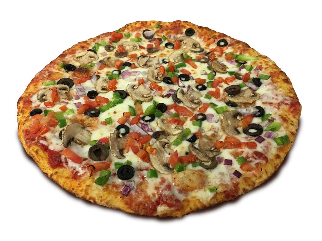 Order Vegetarian Pizza food online from Pizza Man store, North Hollywood on bringmethat.com