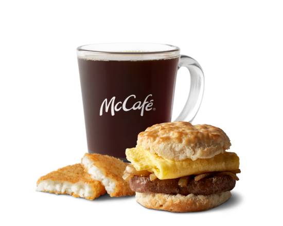 Order Steak Egg Biscuit Meal food online from Mcdonald's store, PHILADELPHIA on bringmethat.com