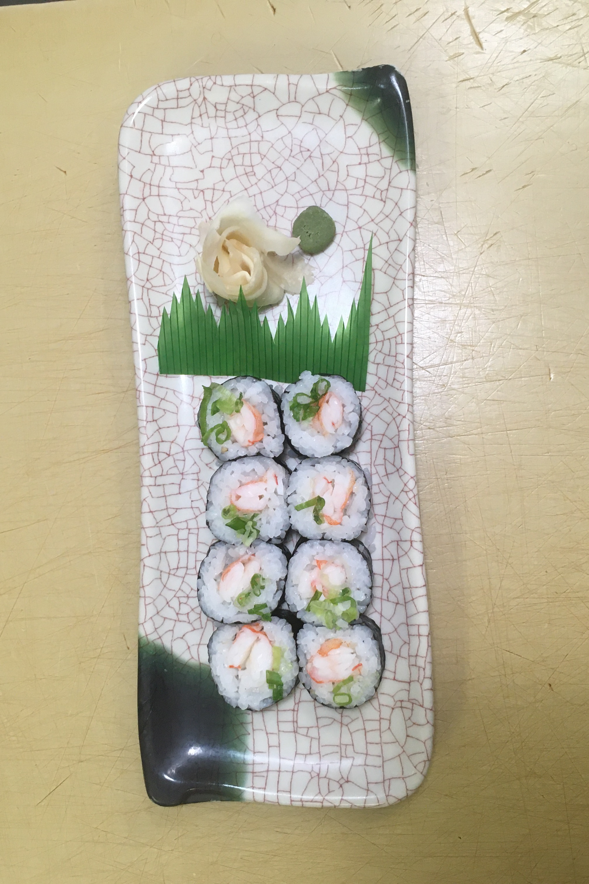 Order Shrimp and Scallion Roll food online from Mayflower Japanese Restaurant store, Newark on bringmethat.com
