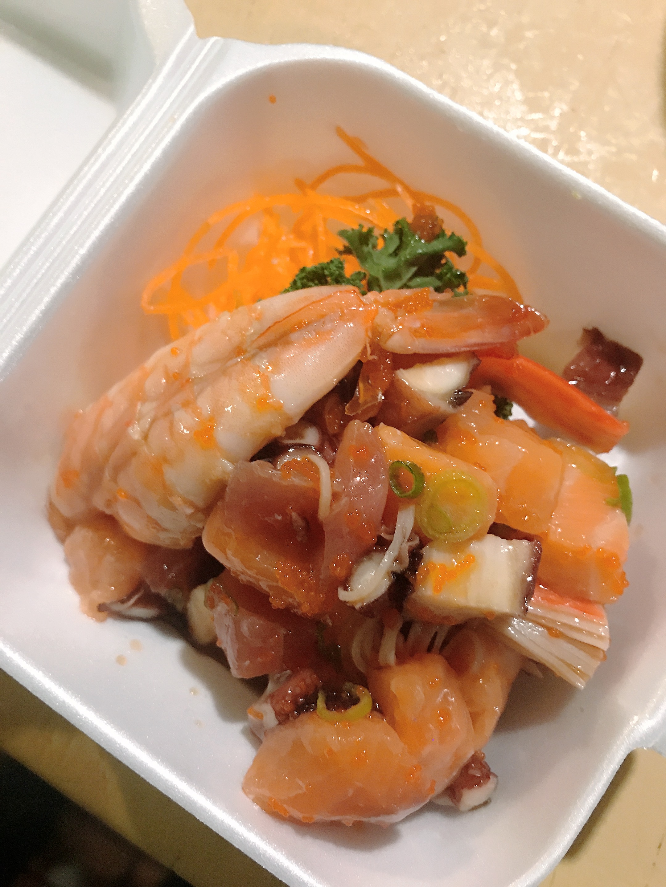 Order 8. Sunomono Salad food online from Fuji Yama Sushi Bar store, Reisterstown on bringmethat.com