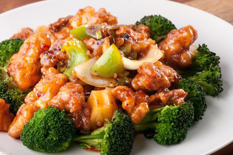 Order General Tso's Chicken food online from China A Go Go store, Las Vegas on bringmethat.com