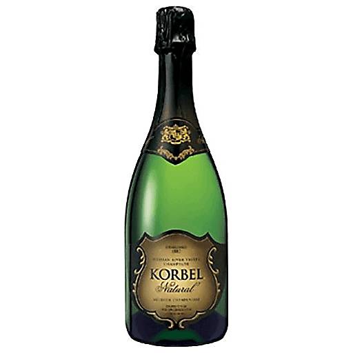 Order Korbel Champagne Natural (750 ML) 2905 food online from Bevmo! store, Torrance on bringmethat.com