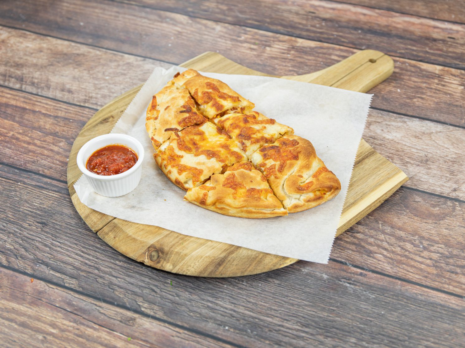 Order Buffalo Chicken Calzone food online from Theo House Of Pizza store, Natick on bringmethat.com